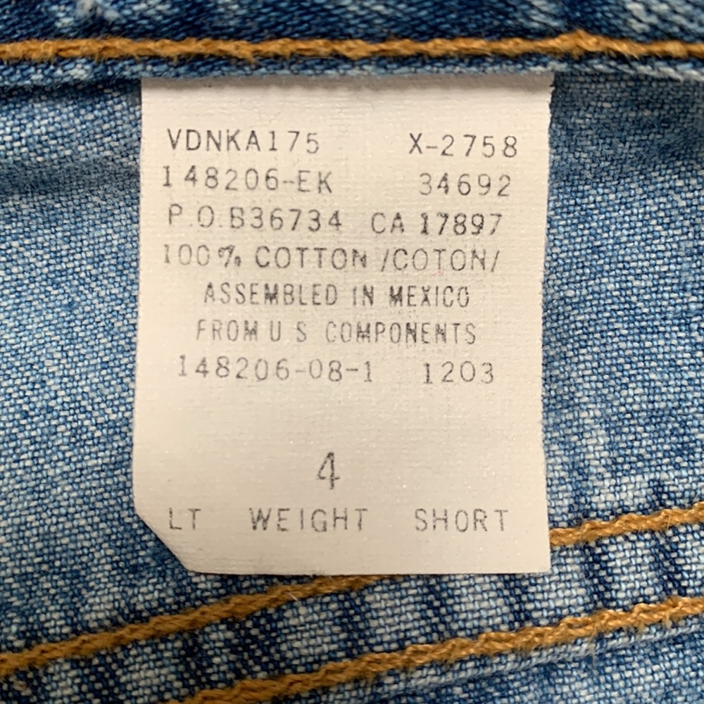 GAP Blue Jean Shorts Classic Denim Style - Picture 6 of 7